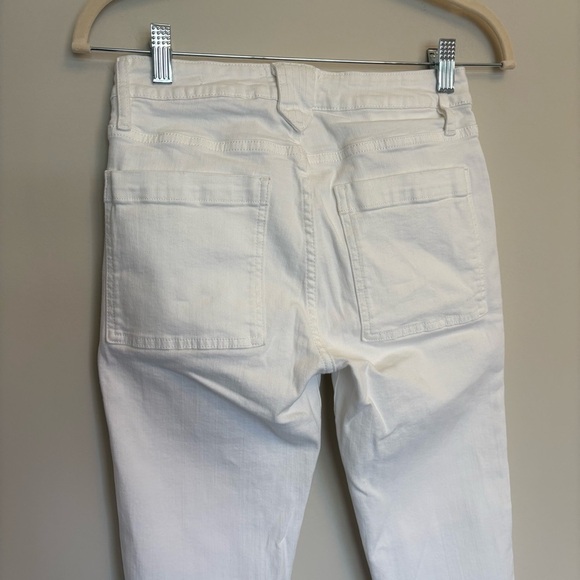Frame Denim Le Crop Mini Boot Jeans in Blanc size 26 - Picture 4 of 13